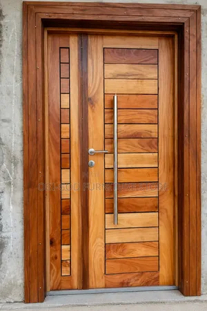 Wooden Security Door 4ft X 81 Inches | Strong Modern Entrance Door