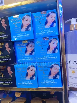 Snapchat Face Cream Blue and Black Each