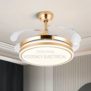 Modern Ceiling Chandelier With Fan