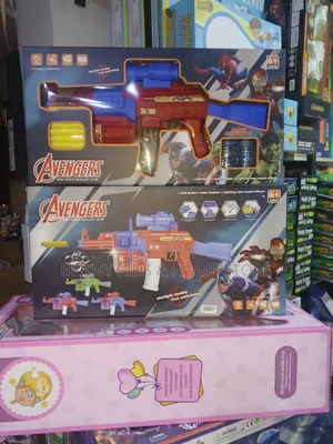 3in1 Avengers Soft Bullet Gun