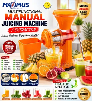 Maximus Manual Juicing Machine for Fruits and Vegetables