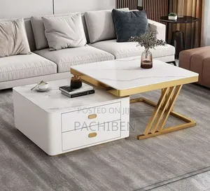 Quality Center Table Marble and Glass
