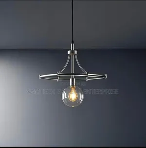 Modern Industrial Glass Pendant Light – Timeless Minimalist Elegance