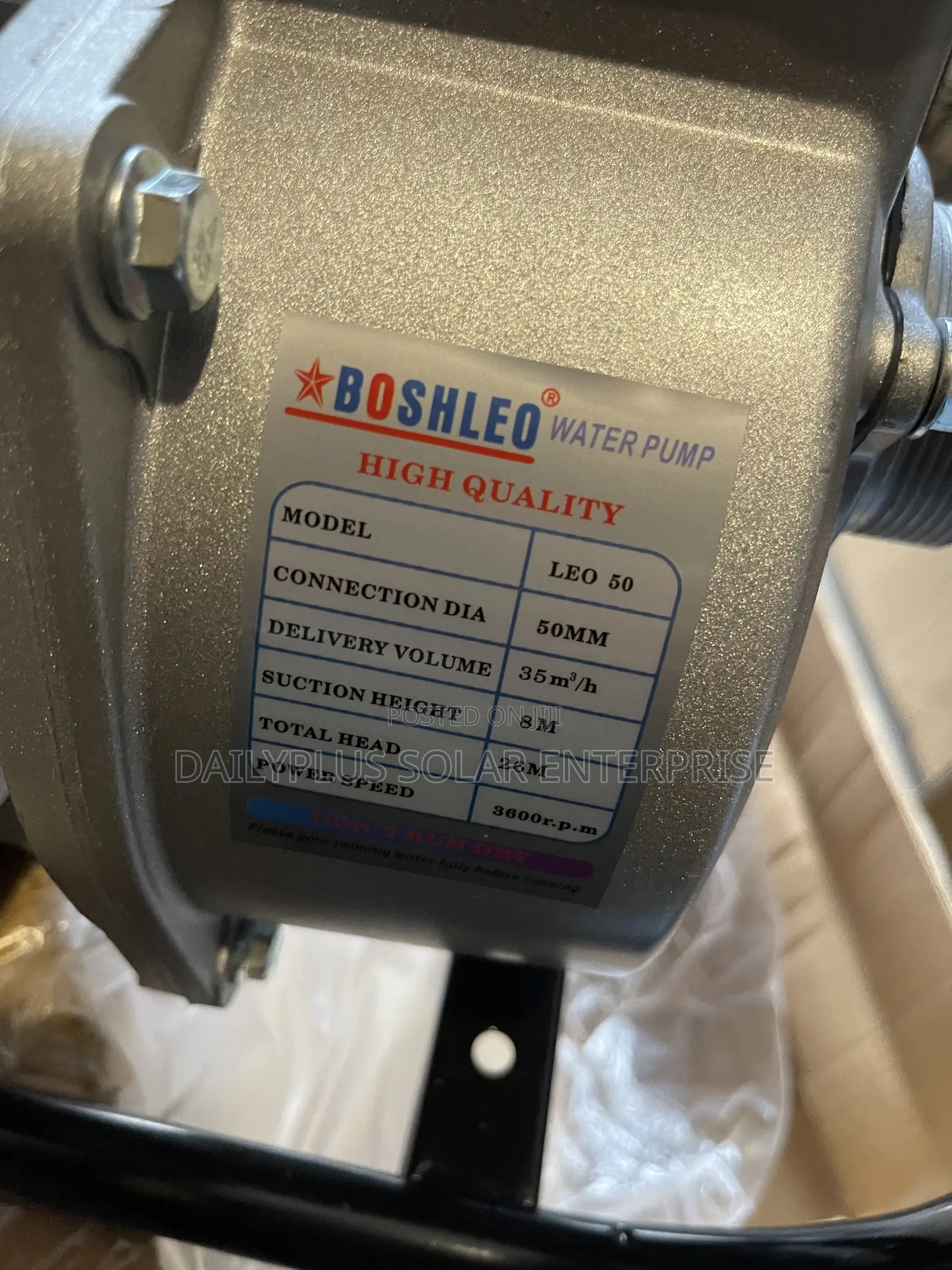Boshleo 2inches Water Pump
