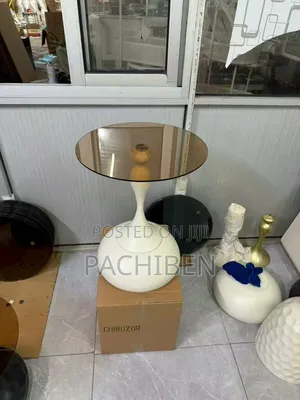 Coffee Side Table Glass Top