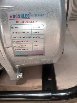 Brand New Boshleo 3inches Water Pump