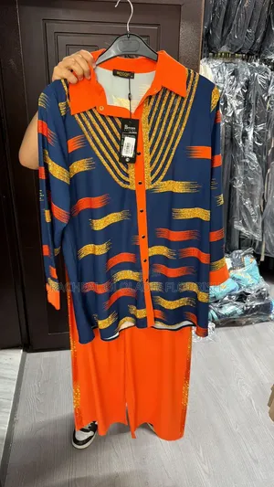 Women Turkey Luxury 2 Pieces Shirt and Trouzer Wear