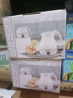 Foldable Silicone Electric Travel Kettle