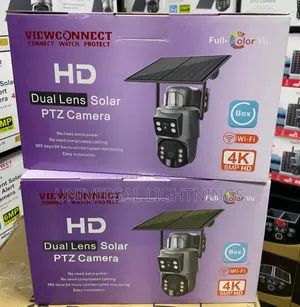 Dual Lens PTZ Solar Camera