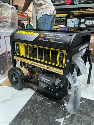 [8.5kva] Firman Fpg8800e2 Black Design 100% Copper Wire Generator Set