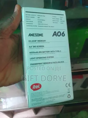 New Itel A06 64 GB