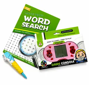 Kids Fun Pack – Large Print Word Search Book, Handheld Game Console