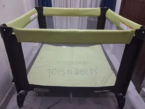 Graco Big Size Baby Cot Play Pen Green