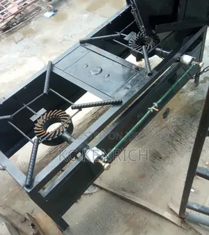 Local Gas Cooker (2 Burner) With Iron Rod Sitting