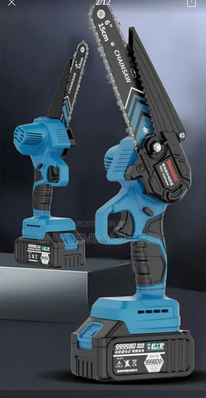 8" Brushless Chainsaw, Multi-Functional Electric Chainsaw for Home Use