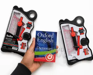 Tiantian Maths Geometry Set With Carry Case + Oxford English Mini