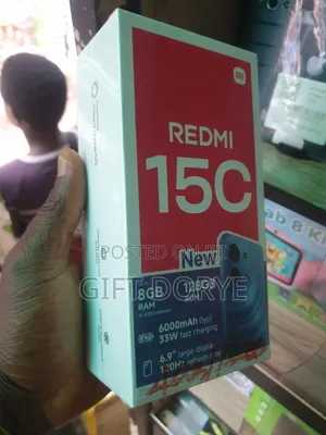 New Xiaomi Redmi 15C 4G 256 GB