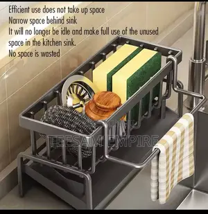 Sink Tidy ( Soap, Sponge and Towel Organizer)