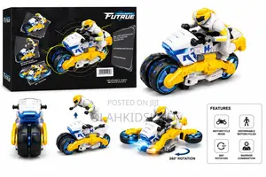 Futrue Warrior Transforming Rc Motorcycle Robot – Deformable Toy