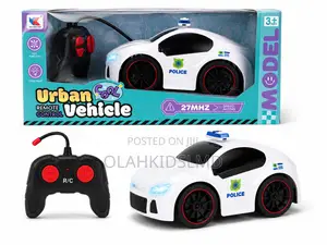 Urban Vehicle Police Car – Wired Remote Control With Lights