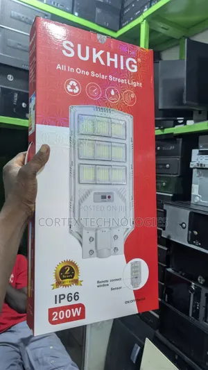 200w All in One Sukhig Solar Led Street Light