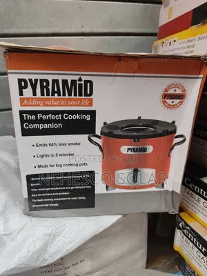 Pyramid Smokeless Charcoal Stove – Cook Faster With Less Smoke