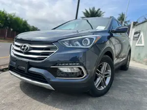 Hyundai Santa Fe 2017 Blue