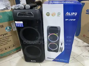 Ailipu High-Power Rechargeable Karaoke Speaker With Led Lights