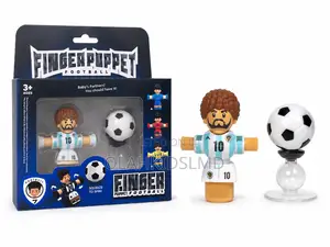 Finger Puppet Football Player – Squeeze to Spin Toy