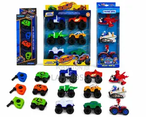 Monster Truck Patrol Dogs Mini Vehicle Set With Mini Cars