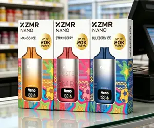 ZMR Nano Rechargeable Disposable Icy Vape With Screen
