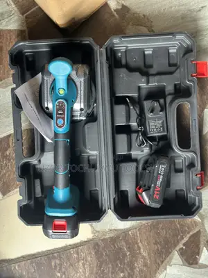 21v Cordless Electric Tile Vibrator With 2 Batteries Charger