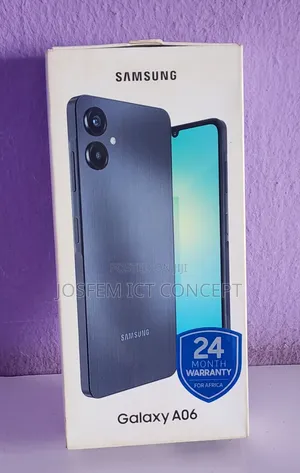 New Samsung Galaxy A06 64 GB Black