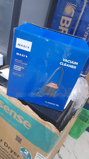 Maxi 18-Liter Wet Dry Vacuum for Workshops and Churches