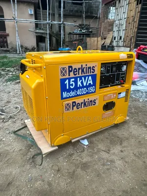 Perkins 15kva Low-Noise Generator for Home and Business