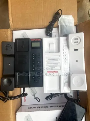 Wireless Intercom Multiple Handsets With Lcd Displays Charging Docks