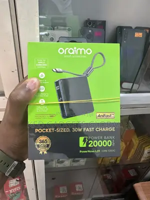 Oriamo 20,000mah Pocket Power Bank