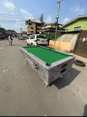 7ft Stone Body Marble and Coins Snooker