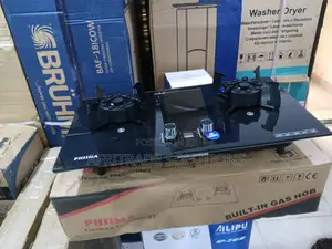 Phiima Ph-2023b Tempered Glass Gas Hob
