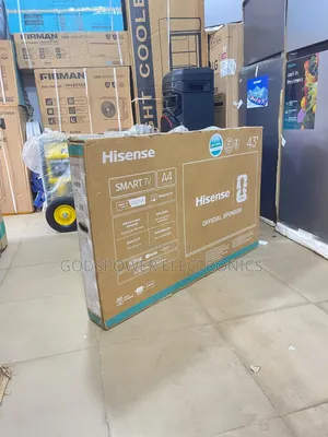Original 43 Inches Hisense Smart Tv With Bluetooth