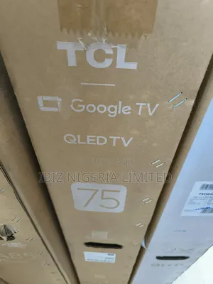 TCL 75" TV(Qled)