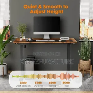 The Helix Desk Adjustable Desk 1.4 Meter