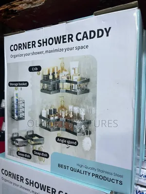 Your 5 In One Corner Shower Caddy Available