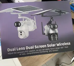 Dual Lens Dual Screen Solar Wireless Camera 4g