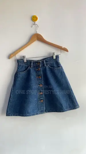 Blue Denim Skirt