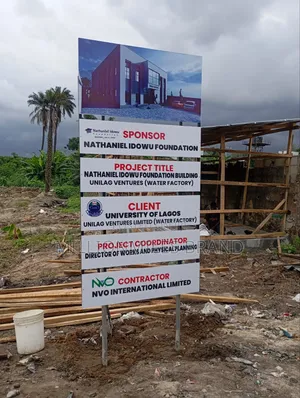 Signage in Egbeda Alimosho