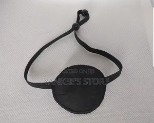 Brand New Unisex Black Felt One Eye Patch