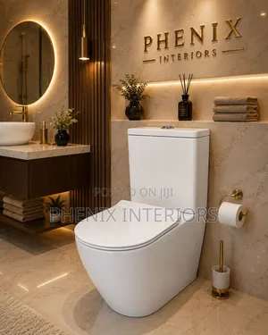 Standing Big Toilet Water Closet Set