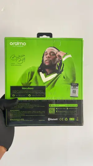 Oraimo Boompop Lite Headset – 65-Hour Battery Heavy Bass