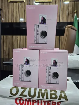 Fujifilm Instax Mini Evo Hybrid Instant Camera Pink